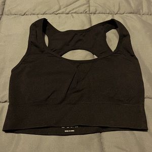 NVGTN Black Eclipse Sports Bra